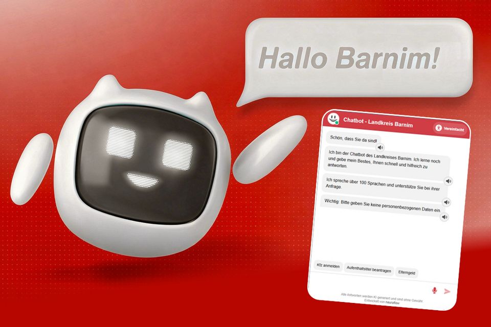Landkreis Barnim – Chatbot hilft durch Verwaltungsdschungel